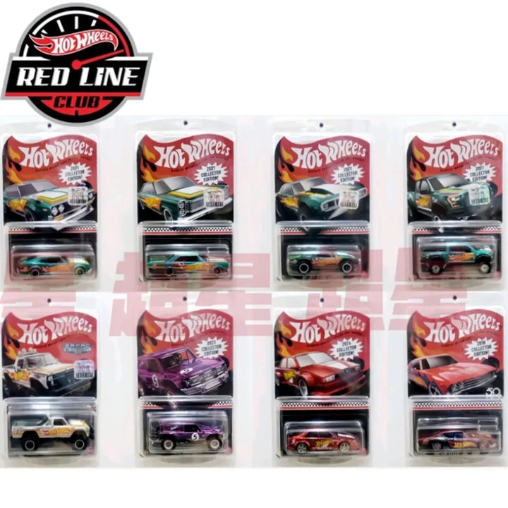 Original Hot Wheels Premium Red Line Club RCL Hotwheels 1/64 Collectible Metal Miniatures Car Model Diecasts Hotweheels Model